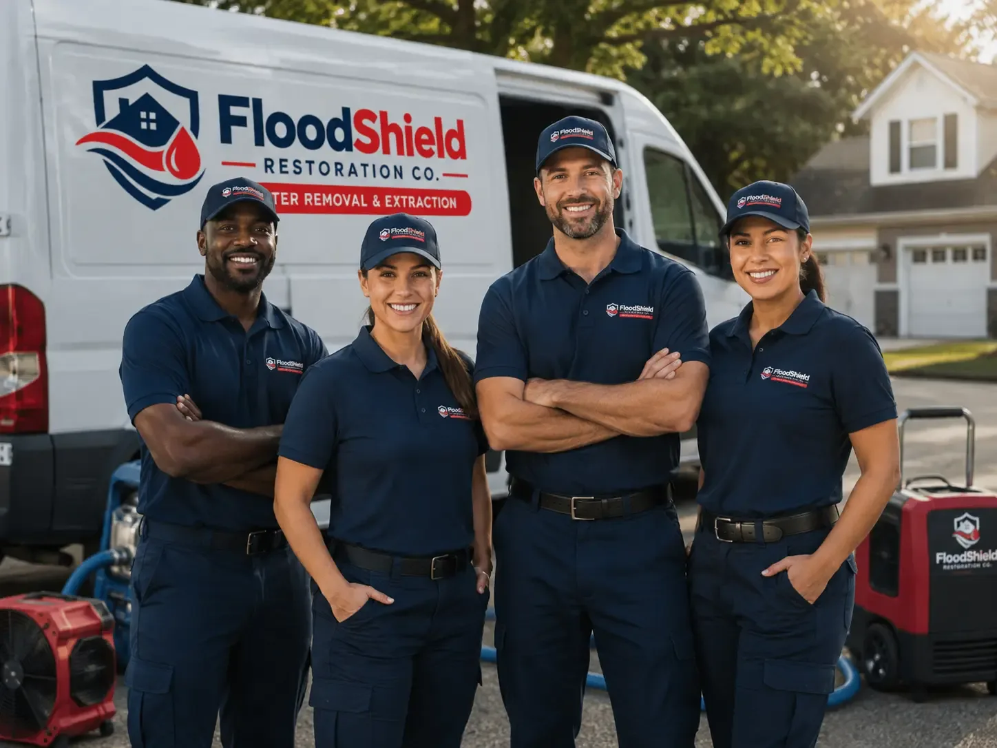 Flood Damage Restoration company in Damon, TX